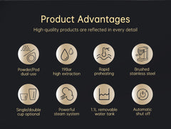 Stoorlic Semi-Automatic Coffee Maker