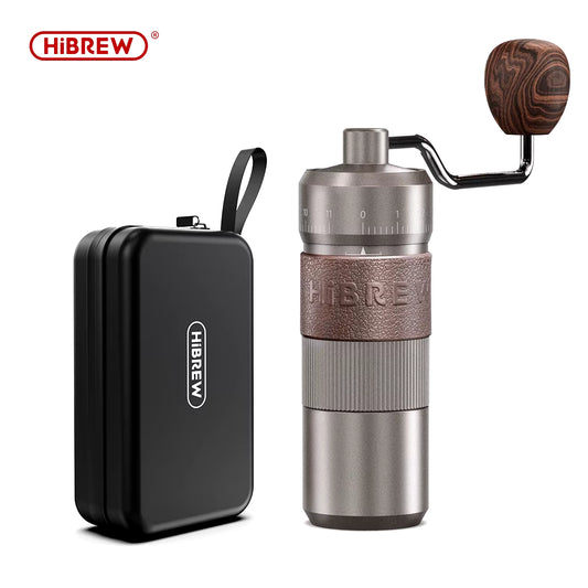 Manual Coffee Grinder Aluminum Conical Burr Capacity 22G Hand Coffee Grinder with 11 Levels Adjustable Setting Pour Over