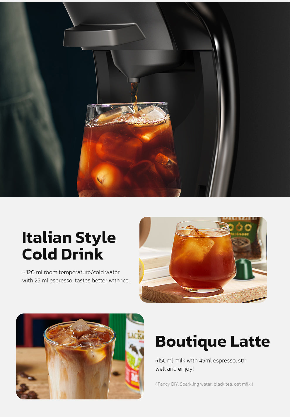 Stoorlic 6in1 Capsule Coffee Machine