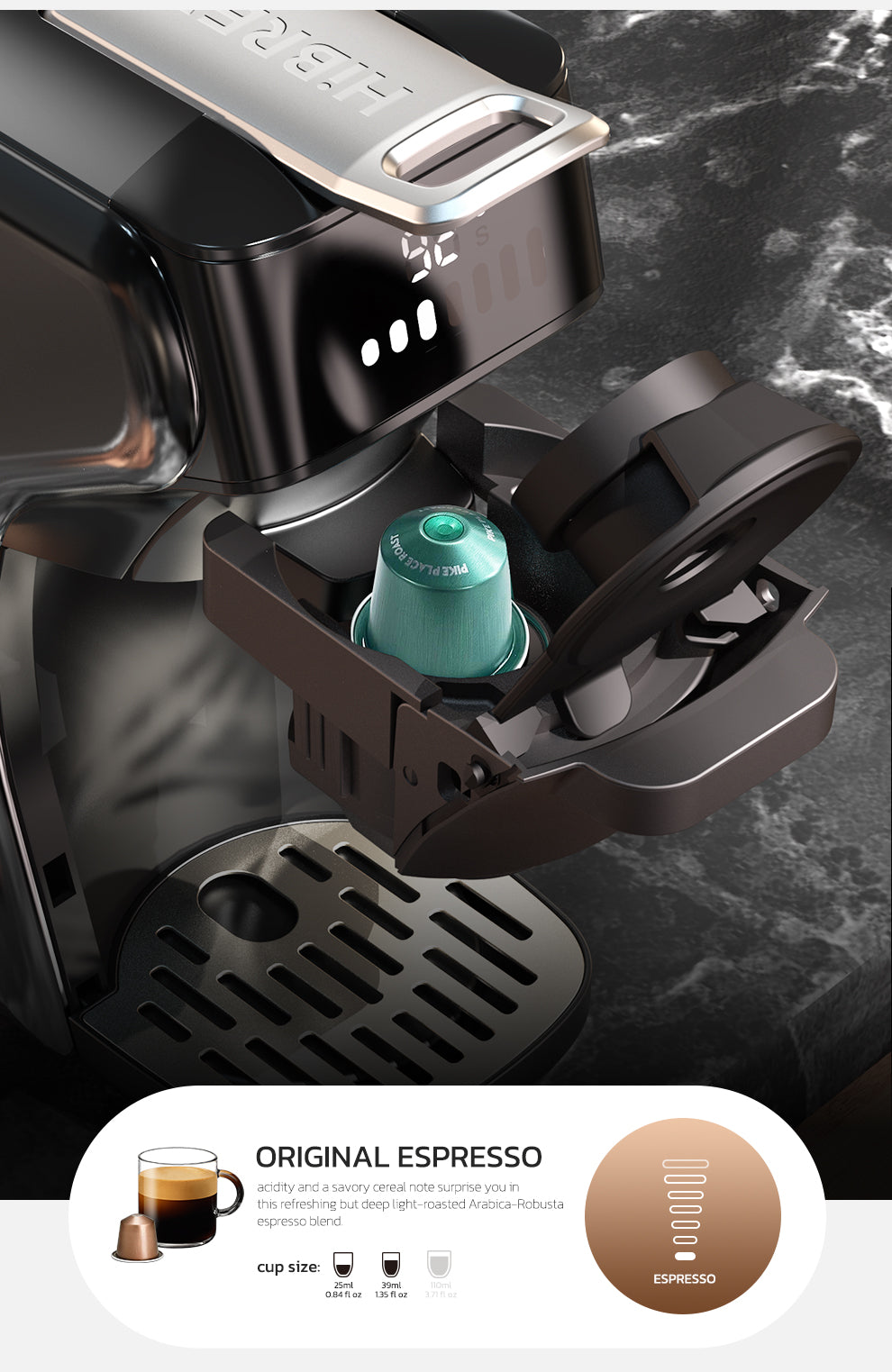 Stoorlic 6in1 Capsule Coffee Machine