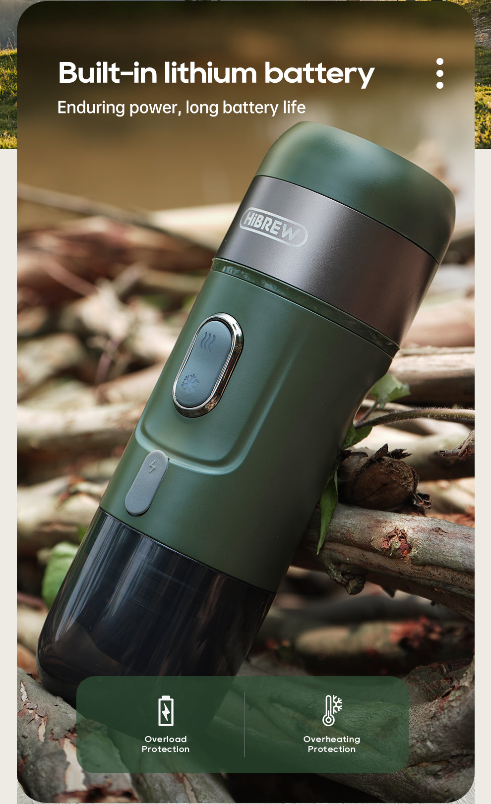Rechargeable Portable Coffee Maker