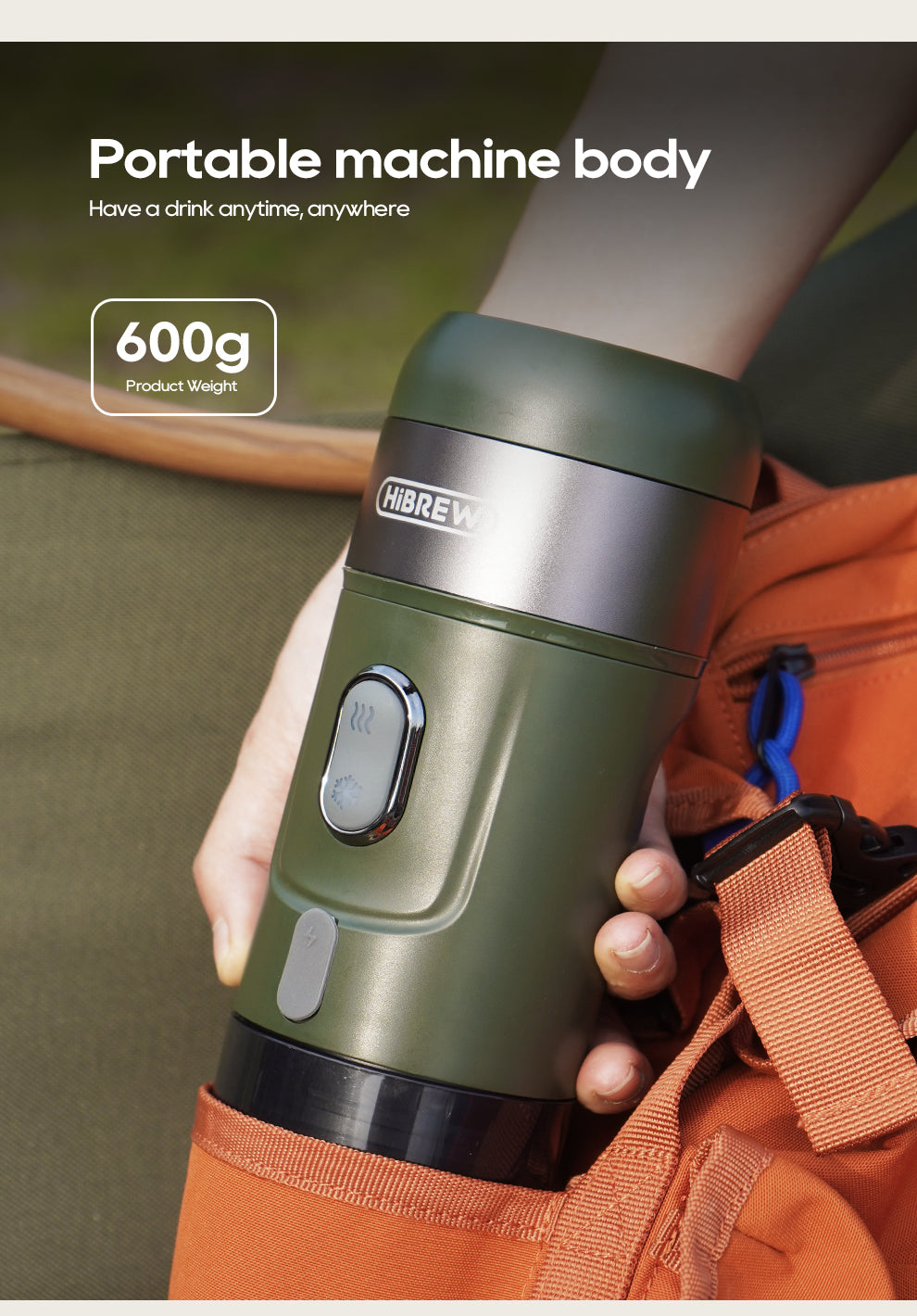 Rechargeable Portable Coffee Maker