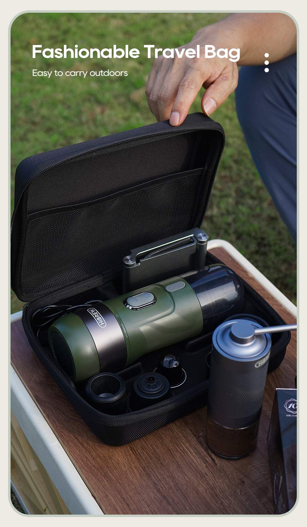Rechargeable Portable Coffee Maker